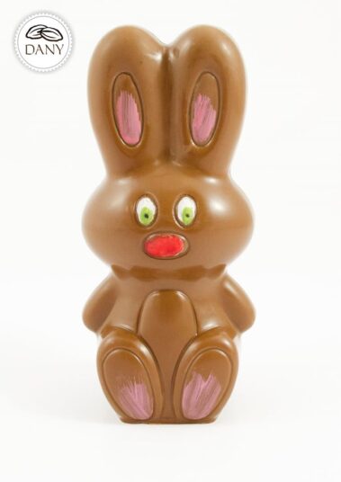 Čokoládová figúrka - ZAJAČIK STOJACI z mliečnej čokolády