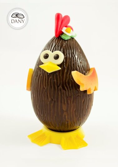 Čokoládová figúrka - SLIEPOČKA (biela, mliečna, tmavá čokoláda)