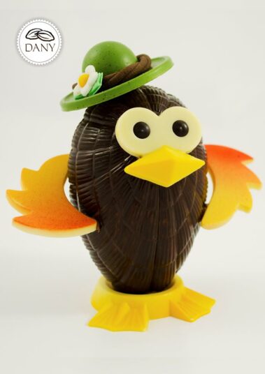 Čokoládová figúrka - SLIEPOČKA (biela, mliečna, tmavá čokoláda)