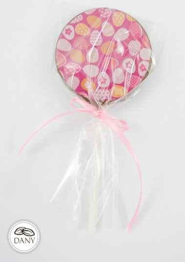 Čokoládové lízatko z mliečnej čokolády