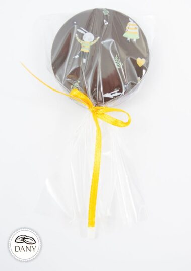 Čokoládové lízatko z tmavej čokolády