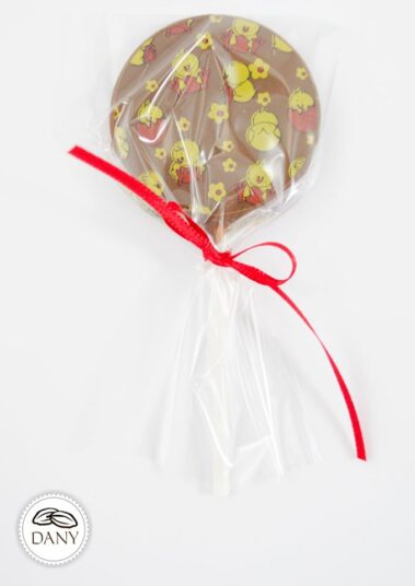 Čokoládové lízatko z mliečnej čokolády