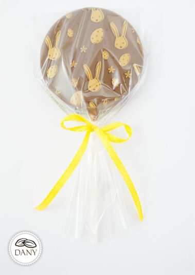 Čokoládové lízatko z mliečnej čokolády