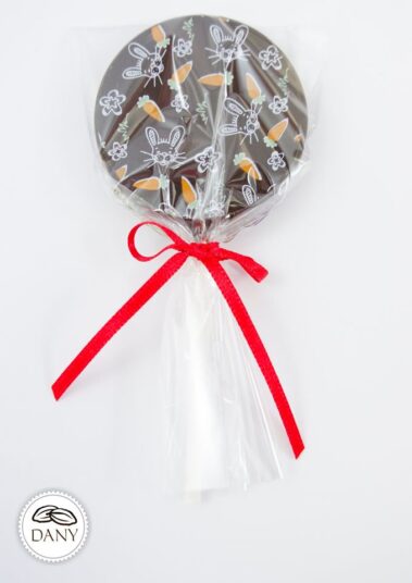 Čokoládové lízatko z tmavej čokolády