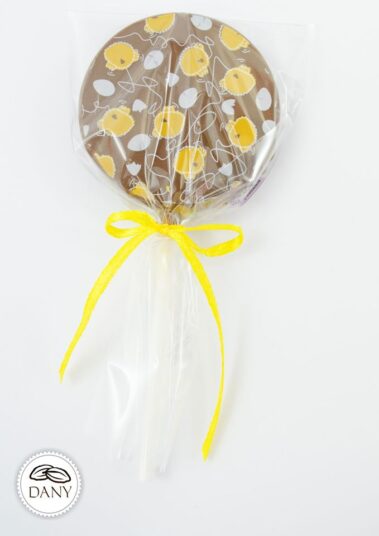 Čokoládové lízatko z mliečnej čokolády