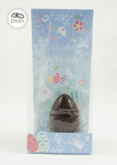 Čokoládové vajíčko z tmavej čokolády - malé