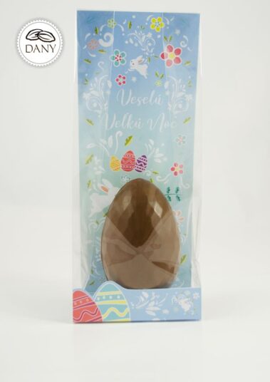 Čokoládové vajíčko z mliečnej čokolády - veľké