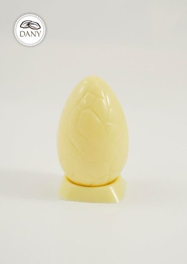 Čokoládové vajíčko z bielej čokolády - malé